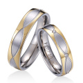 Wedding Promise Eternal Love Stainless Steel Jewelry Ring